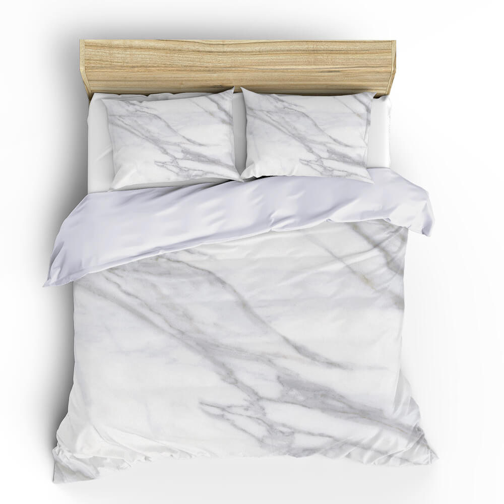 Marble Duvet Cover Set Bedding